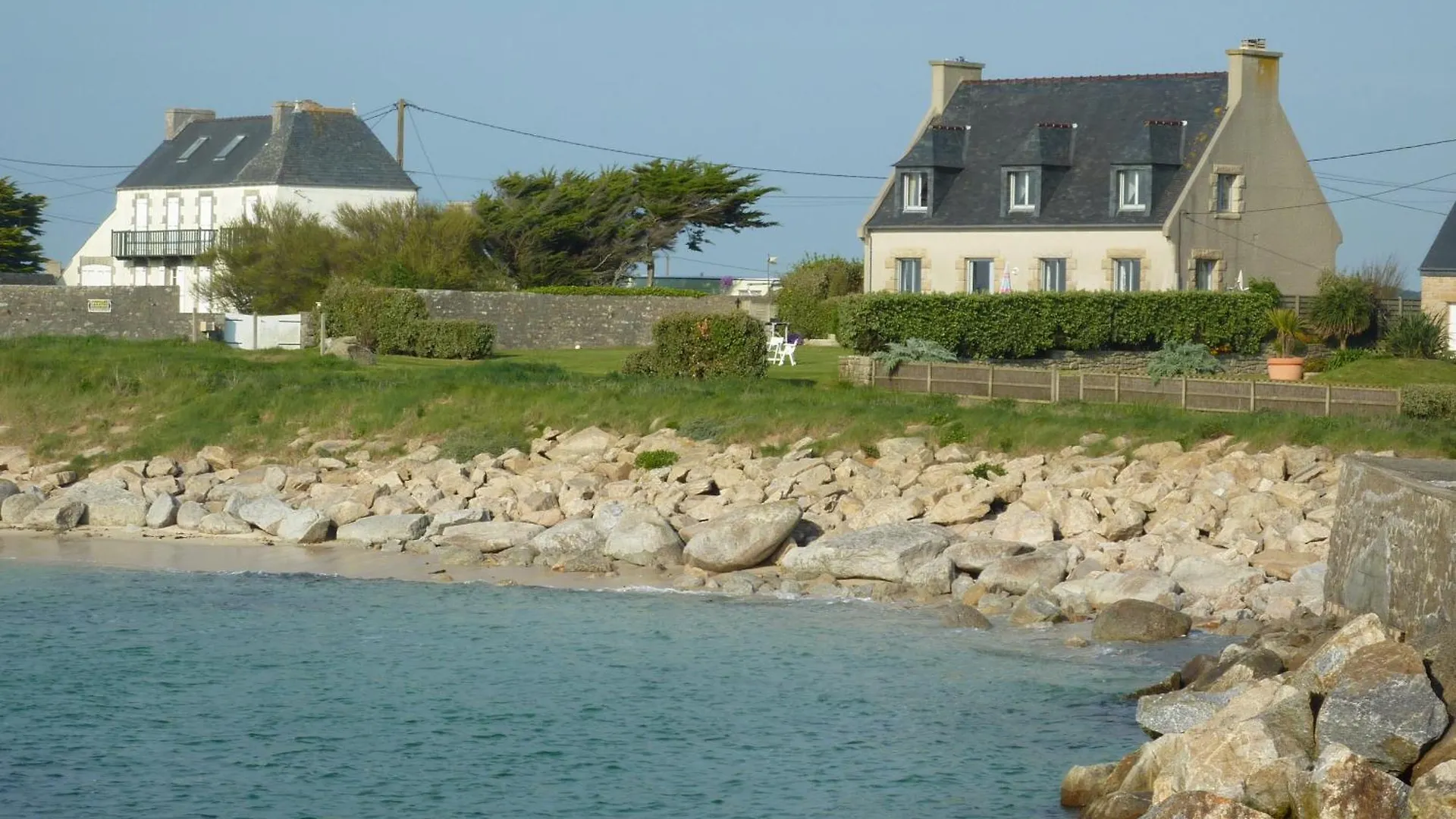 Maison Reposante Face A La Mer Avec Acces Plage Plouescat Ferienhaus